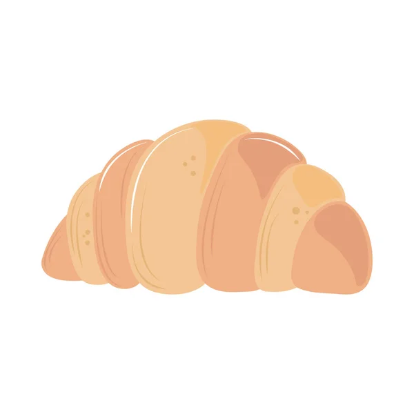 Croissant cartoon pictogram — Stockvector