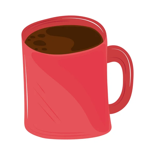Чашка кави мультфільм — стоковий вектор