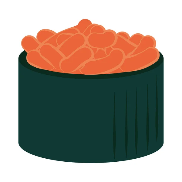 Επίπεδη εικόνα Sushi — Διανυσματικό Αρχείο
