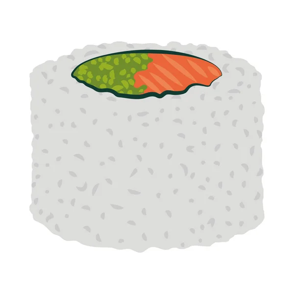 Delicioso lanche de sushi — Vetor de Stock
