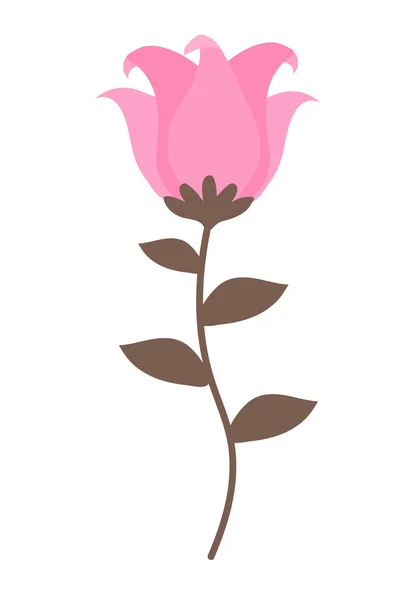 粉红花朵图标 — 图库矢量图片