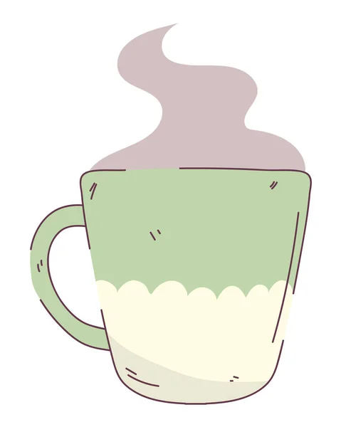 Taza de café — Vector de stock