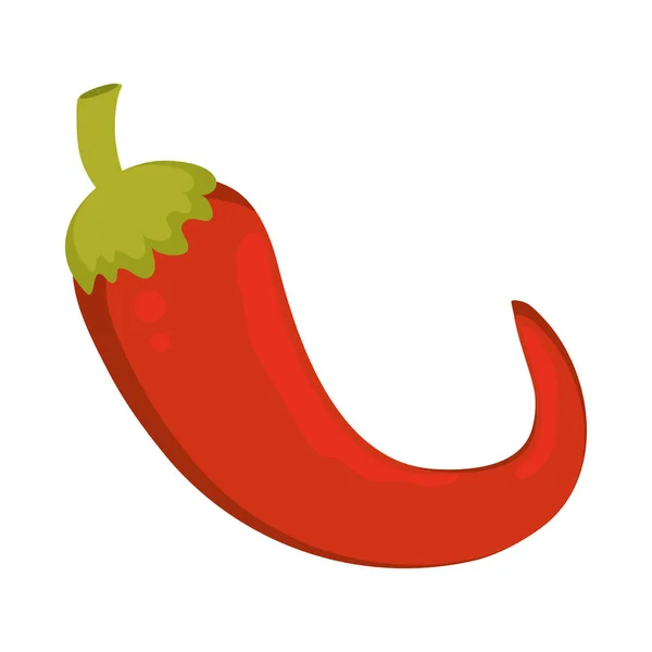 Chile peper pictogram — Stockvector