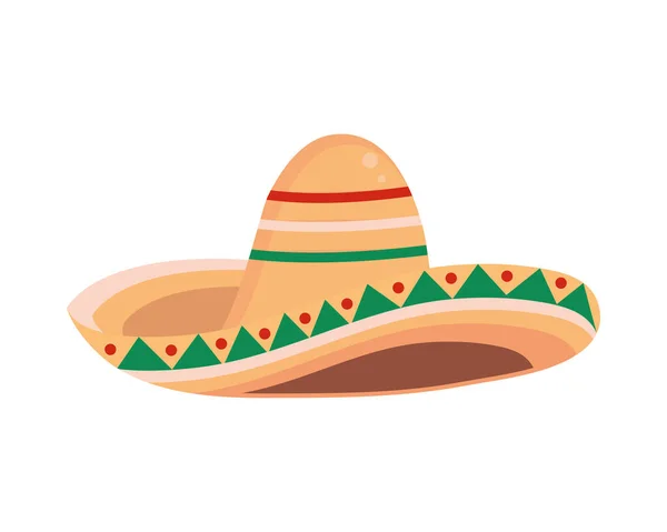 Cappello tradizionale messicano — Vettoriale Stock