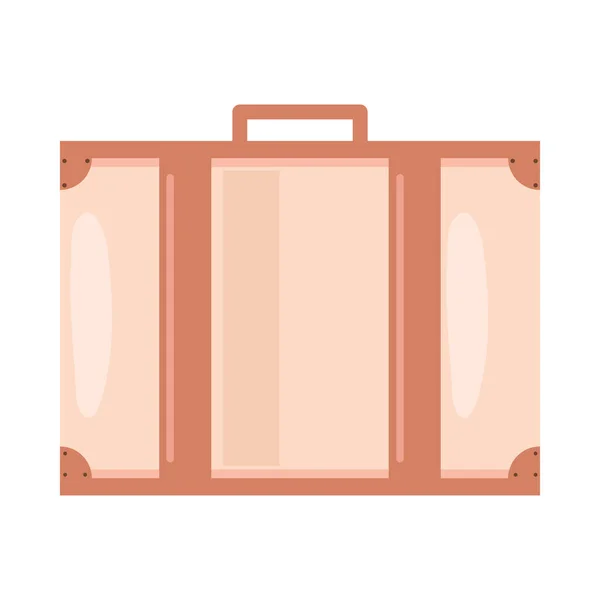 Icona della valigia vintage — Vettoriale Stock
