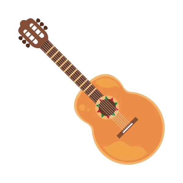 Guitare instrument de musique — Image vectorielle