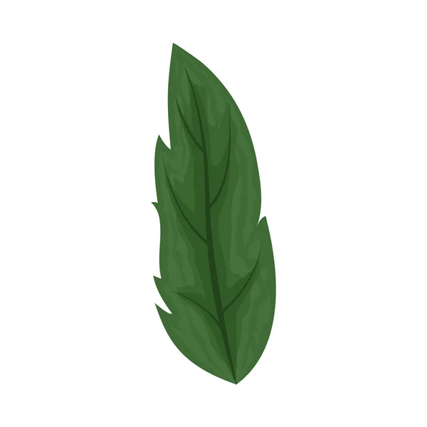 Природа листья икона — стоковый вектор