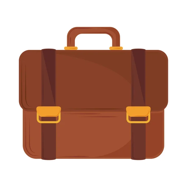 Suitcase retro icon — Stock Vector