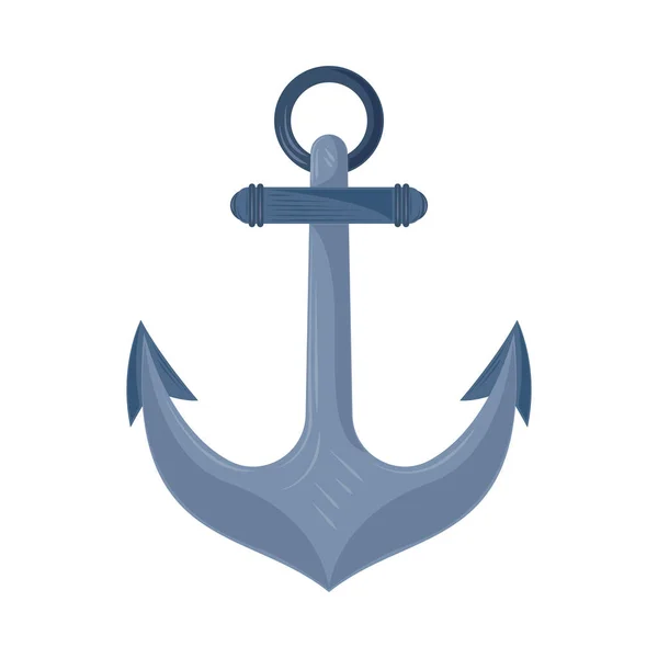 Anchor nautical icon — Stock Vector