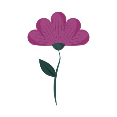 çiçek vektör simgesi