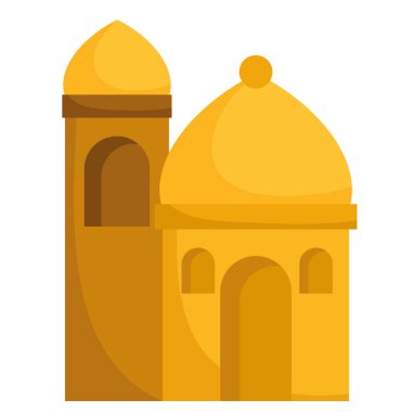Müslüman camii çizgi filmi