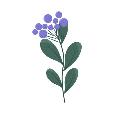 çiçekler düz simgesi