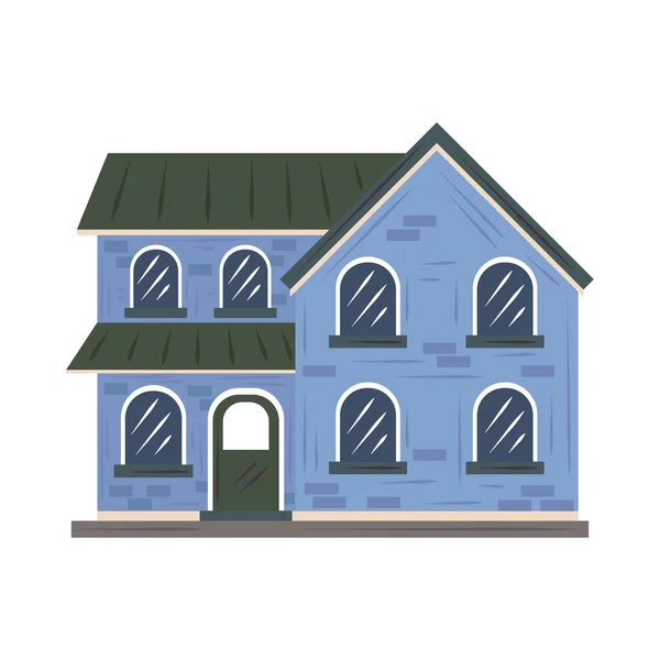 House front view — Stock Vector