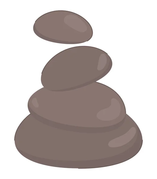 Icône de pierres chaudes — Image vectorielle