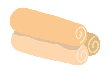 Katlanmış havlu simgesi