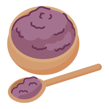 Bir kase aromatik banyo tuzu.