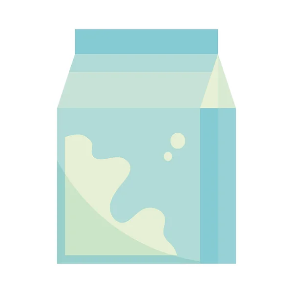 Ikona krabice mléka — Stockový vektor
