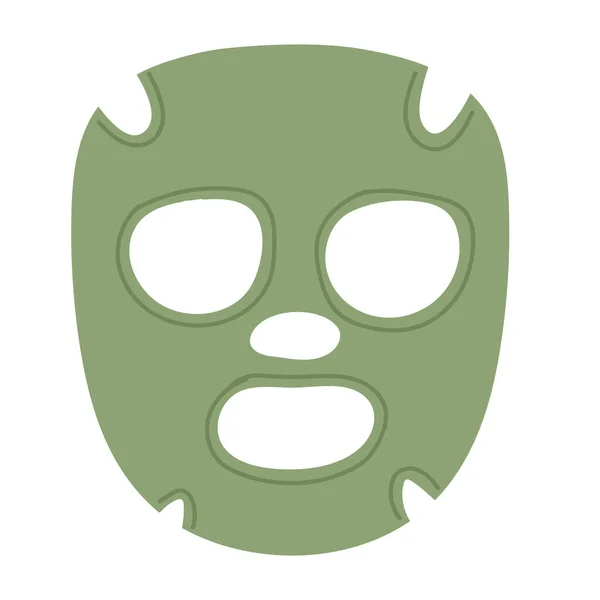 Skin care mask sheet — Stockvektor