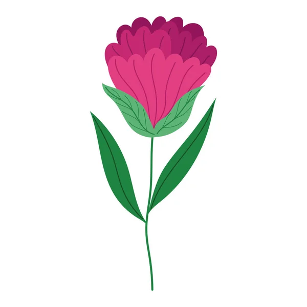 Flower decoration icon flat — стоковый вектор