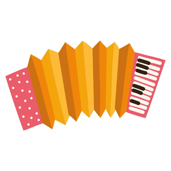 手风琴乐器图标 — 图库矢量图片