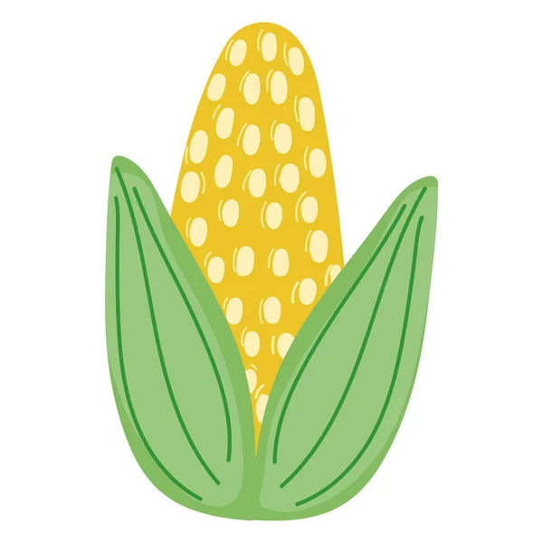 옥수수 음식의 아이콘 — 스톡 벡터