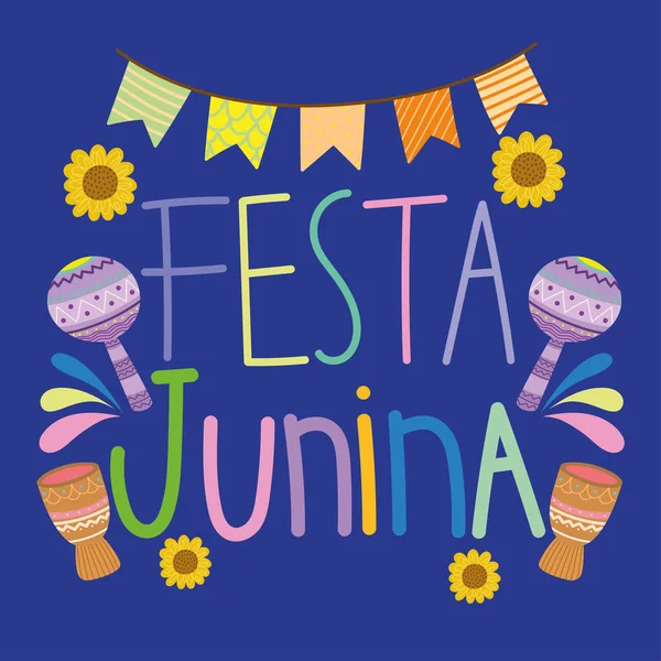 Festa Junina festival kartı