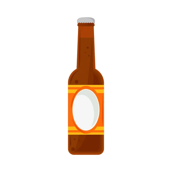Beer bottle icon — Stock Vector