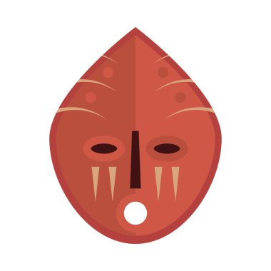 Afrika maskesi ilkel