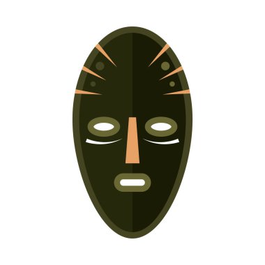 Kırsal Afrikalı maskesi