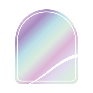 holografik düz simge