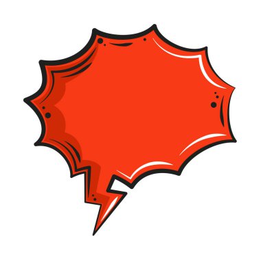 komik boş konuşma balonu