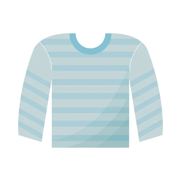 Striped sweater icon —  Vetores de Stock