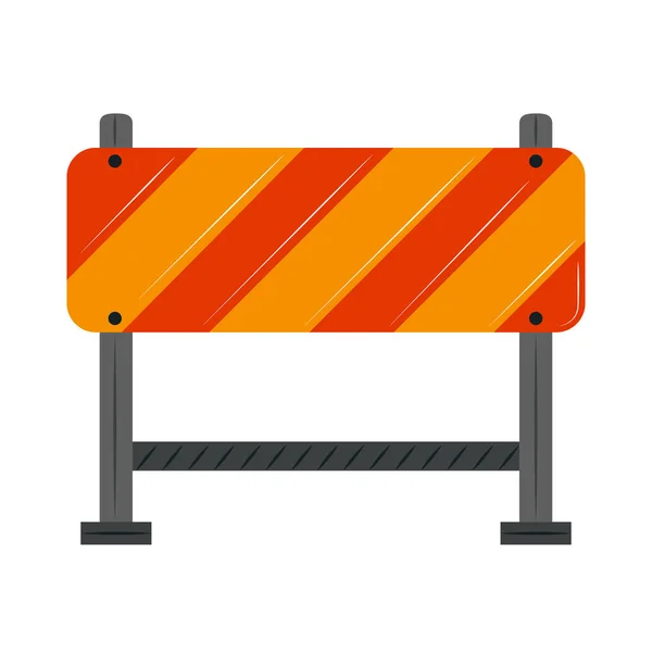 Construction barrier tool — Vector de stock