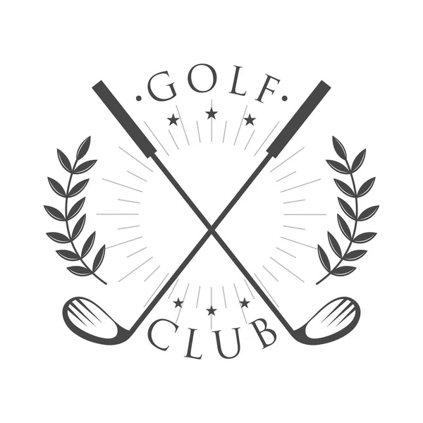 Golf club stamp — Stock Vector