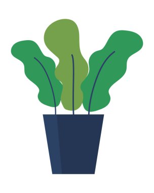 ev bitkisi dekorasyon simgesi