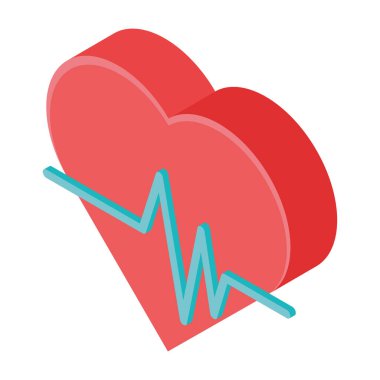 Tıbbi kalp atışı simgesi