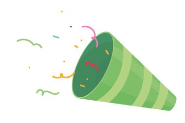 Parti boynuzu konfetisi