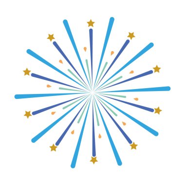 Fireworks simgesini düz