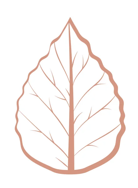 Ikona przyrody liści — Wektor stockowy