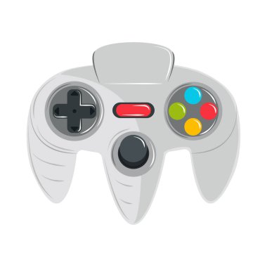 oyun denetleyici simgesi izole edilmiş düz