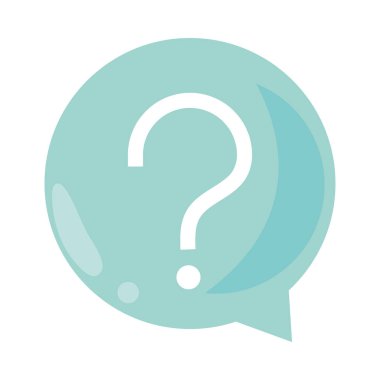 Kabarcık simgesindeki soru işareti izole edildi