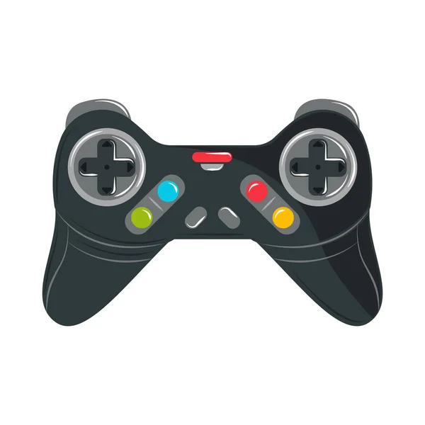 Game Electronic Controller Icon Isolated — Stock Vector