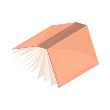 kitap okuma ve öğrenme simgesi izole