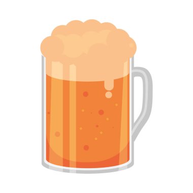 köpük ikonlu bira bardağı.