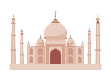 Hindistan Taç Mahal Tapınağı simgesi