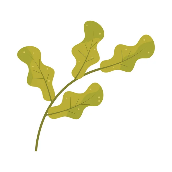 Leaves Foliage Icon Isolated Vector — ストックベクタ