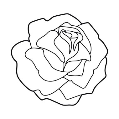 çiçek gülü biçimi simgesi
