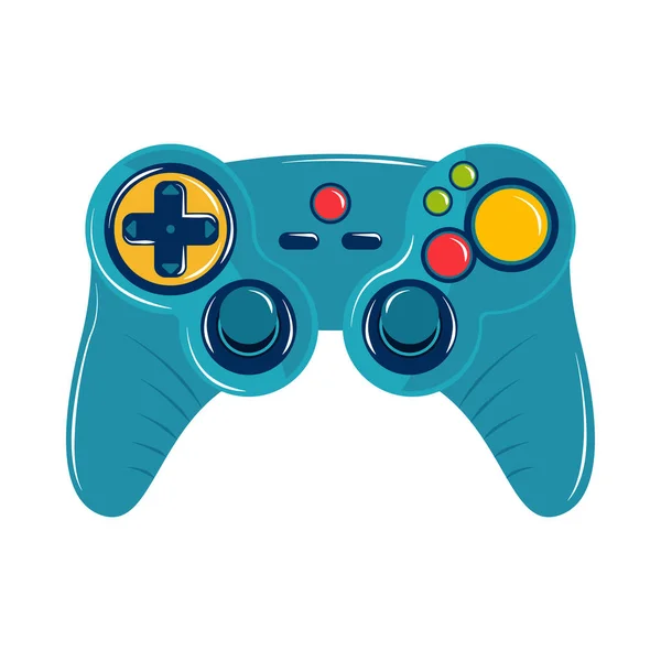 Game Control Console Icon Isolated — Stock Vector