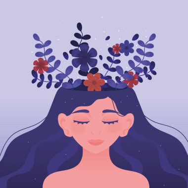 Kadın pozitif tasarım konsepti