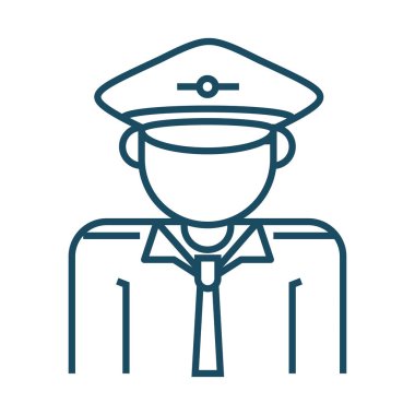 pilot adam meslek simgesi satırı izole edildi